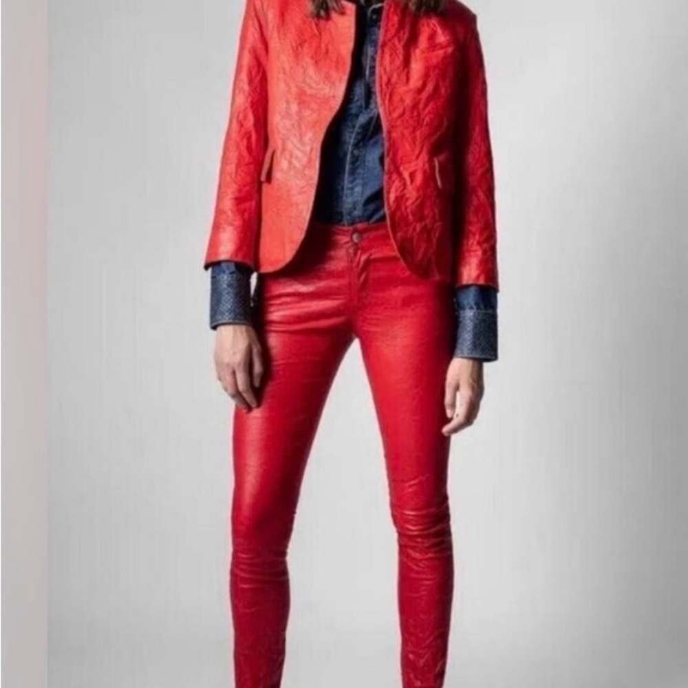 Zadig & Voltaire Vibrant Red Pants